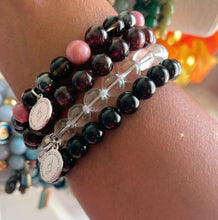 Load image into Gallery viewer, Passion, Grounding, healing + Protection bracelet