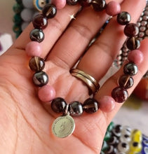 Load image into Gallery viewer, Passion, Grounding, healing + Protection bracelet
