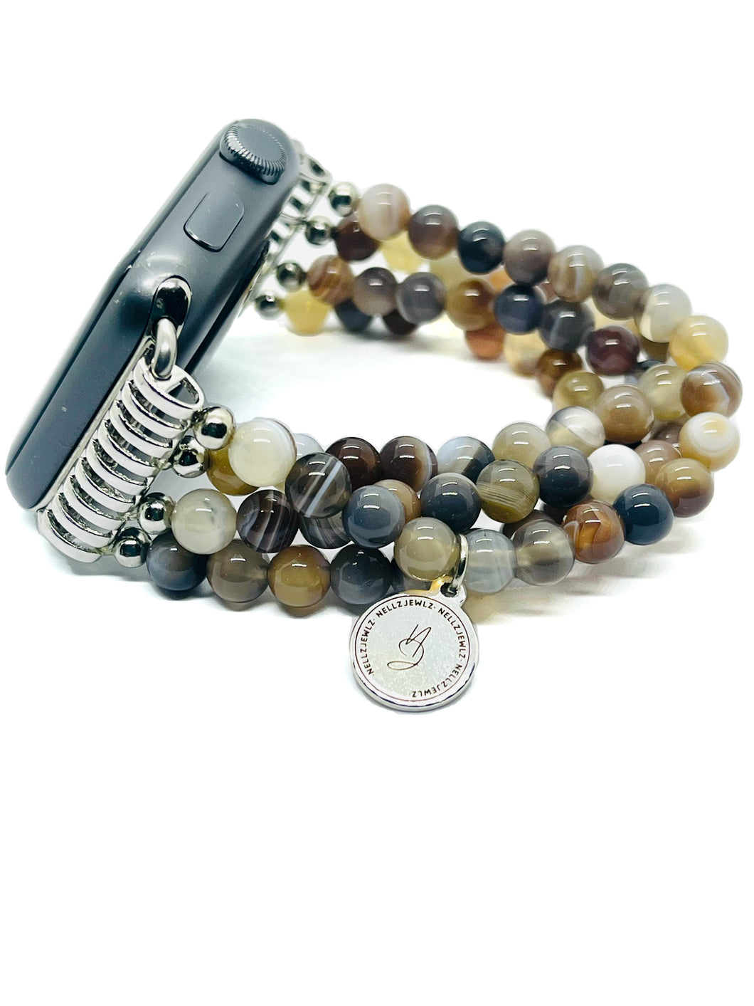 Botswana Agate apple watch band