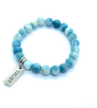 Load image into Gallery viewer, Larimar (evil eye)
