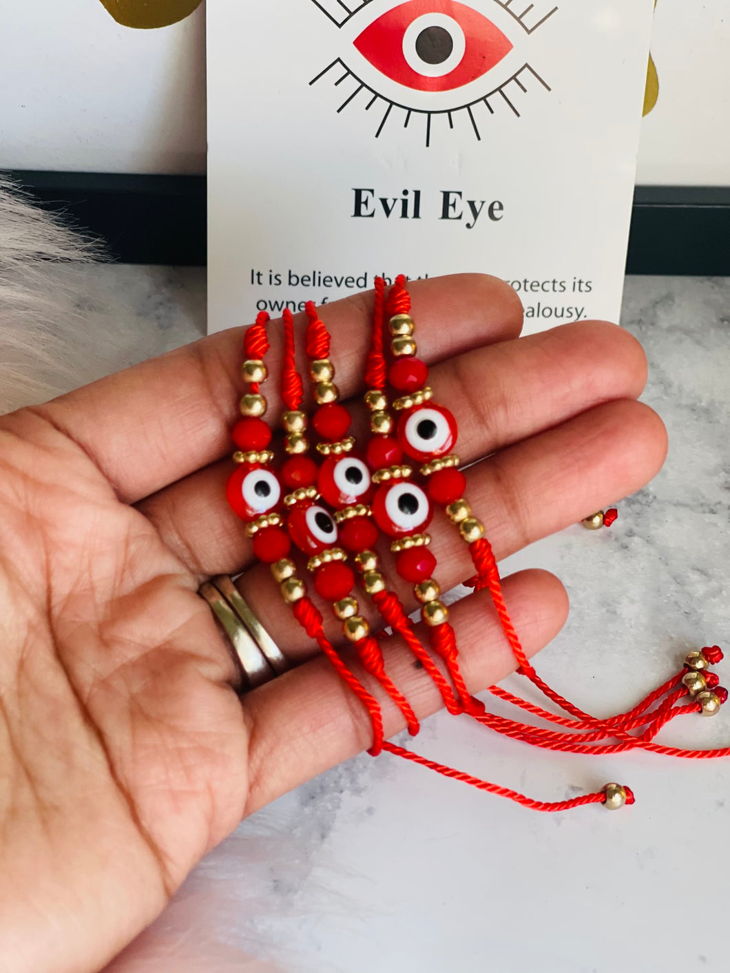 Evil Eye red string bracelet